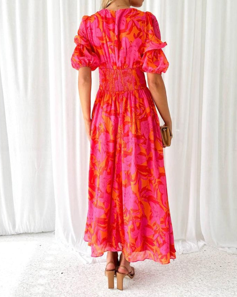 Armonía | Vestido Maxi Brillo Solar