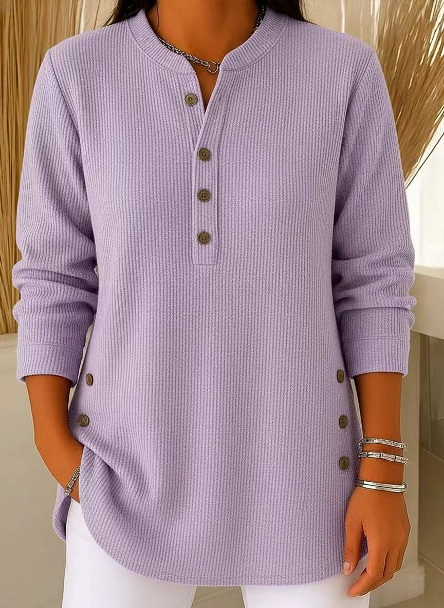 VALERIA | BLUSA ELEGANTE DE PUNTO CANALÉ