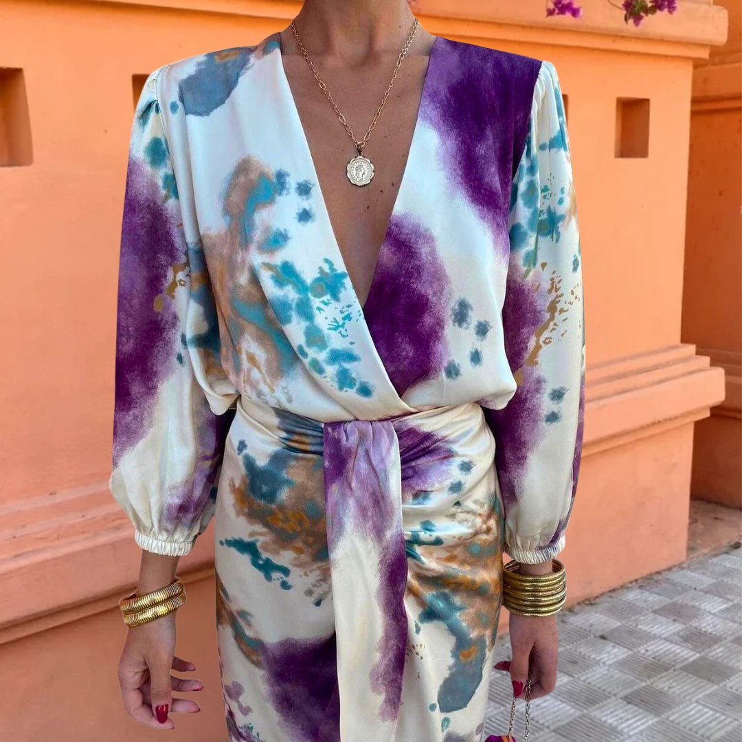 SOFIA - VESTIDO DE VERANO SOFISTICADO CÉLINE