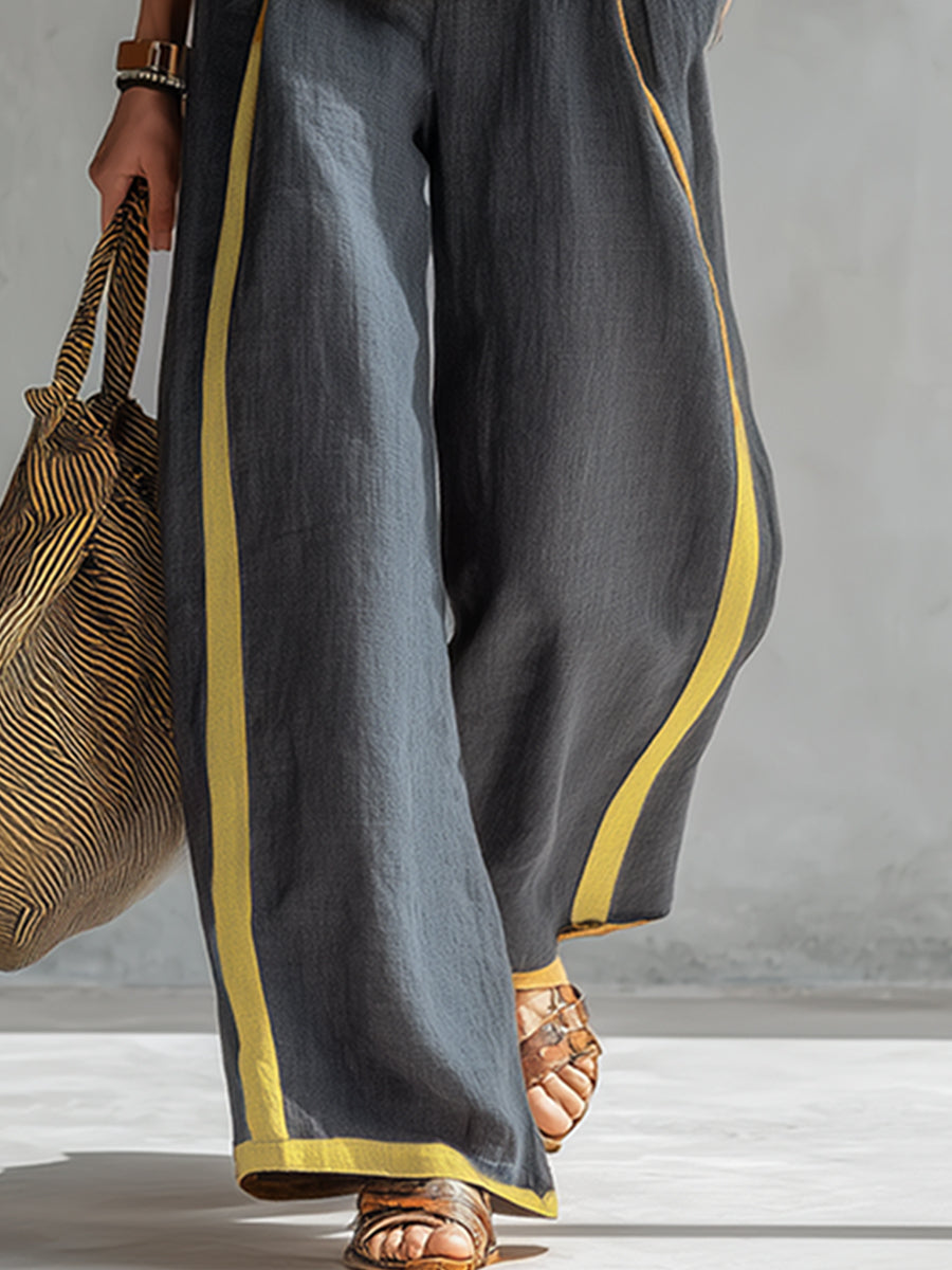 LEILA | CONJUNTO ELEGANTE DE LINO Y ALGODÓN