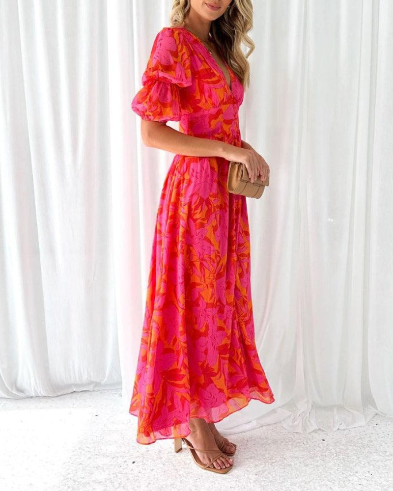 Armonía | Vestido Maxi Brillo Solar