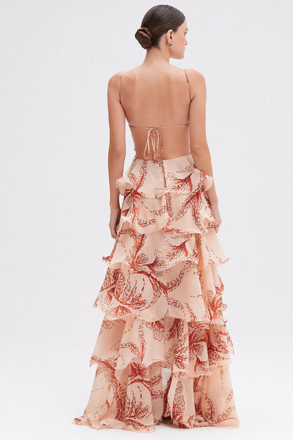 NAHIA | VESTIDO CON VOLANTES