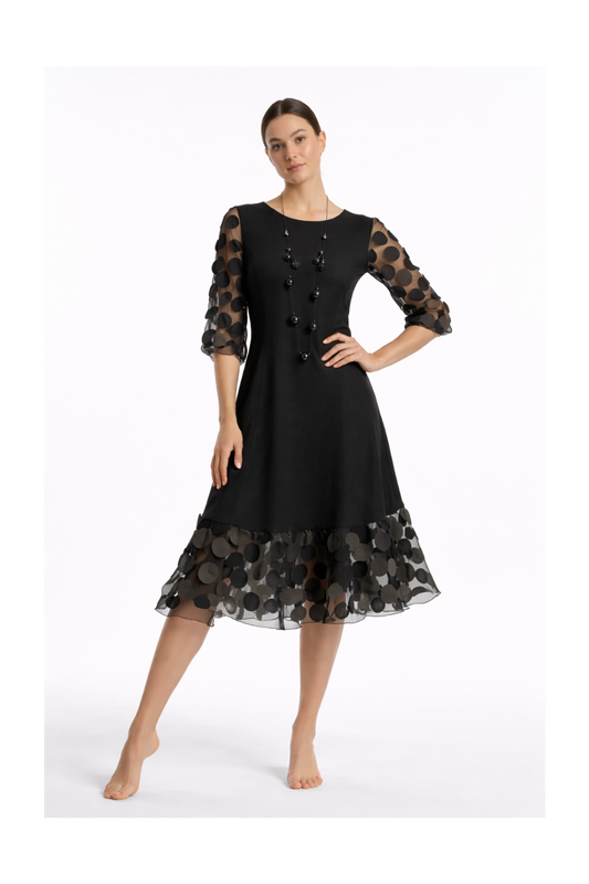 VESTIDO | OVERSIZE ESTAMPADO LUNARES