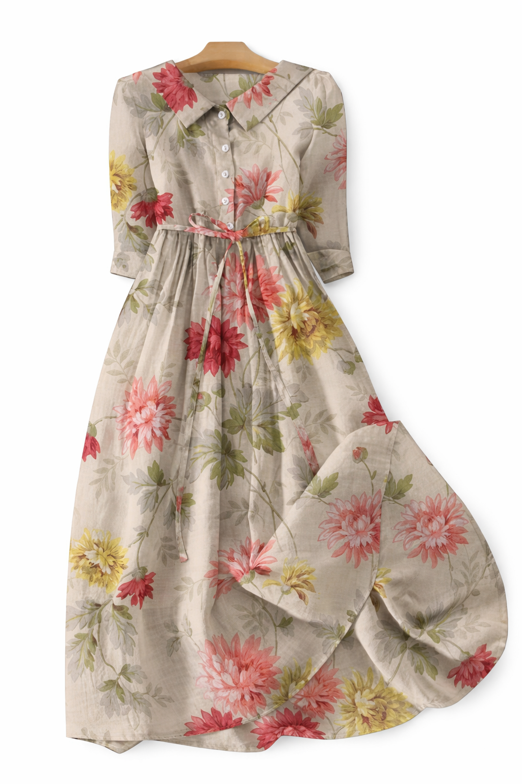 ESTELA | VESTIDO DELICADO CON FLORES SILVESTRES