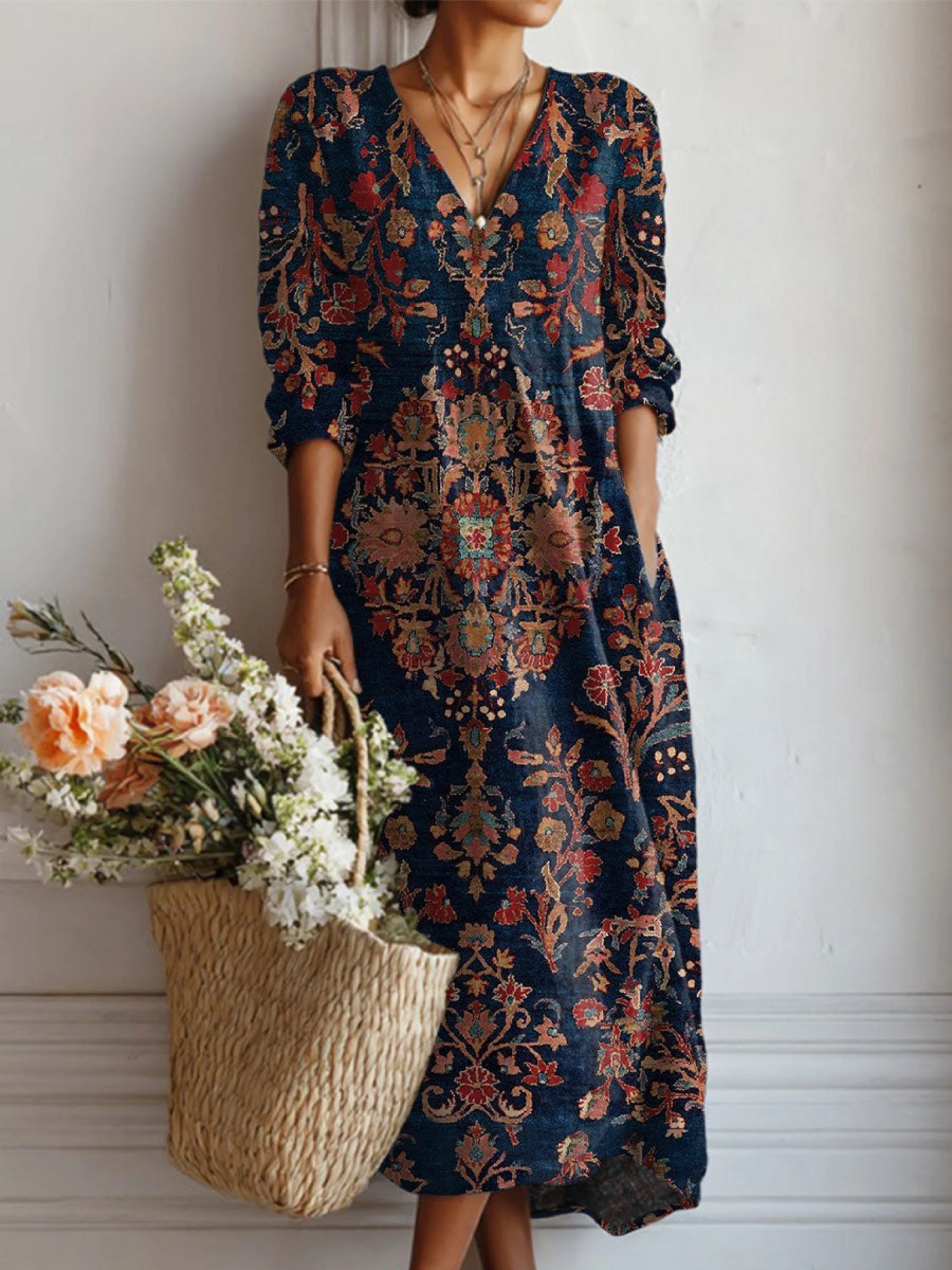 ALEXIA | VESTIDO BOHEMIO ELEGANTE