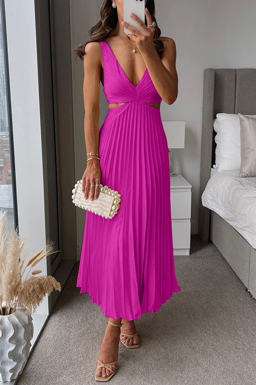 BELLEZA | VESTIDO PLISADO DE OCASIONES
