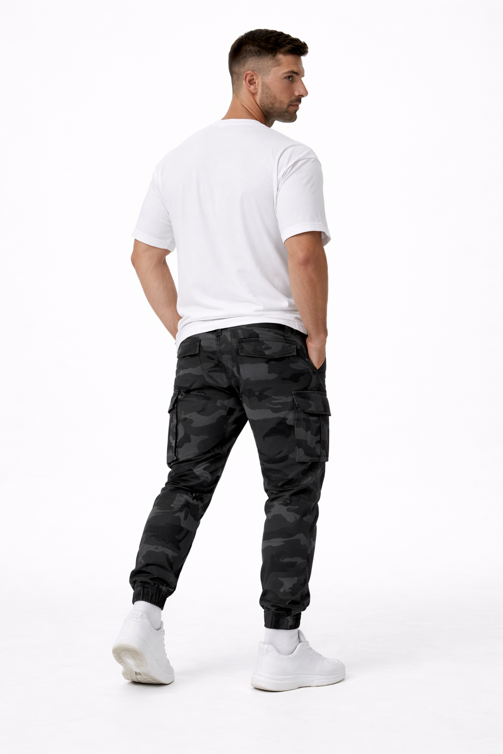 Pantalones de camuflaje de alta calidad para entornos de trabajo más ligeros para hombres.