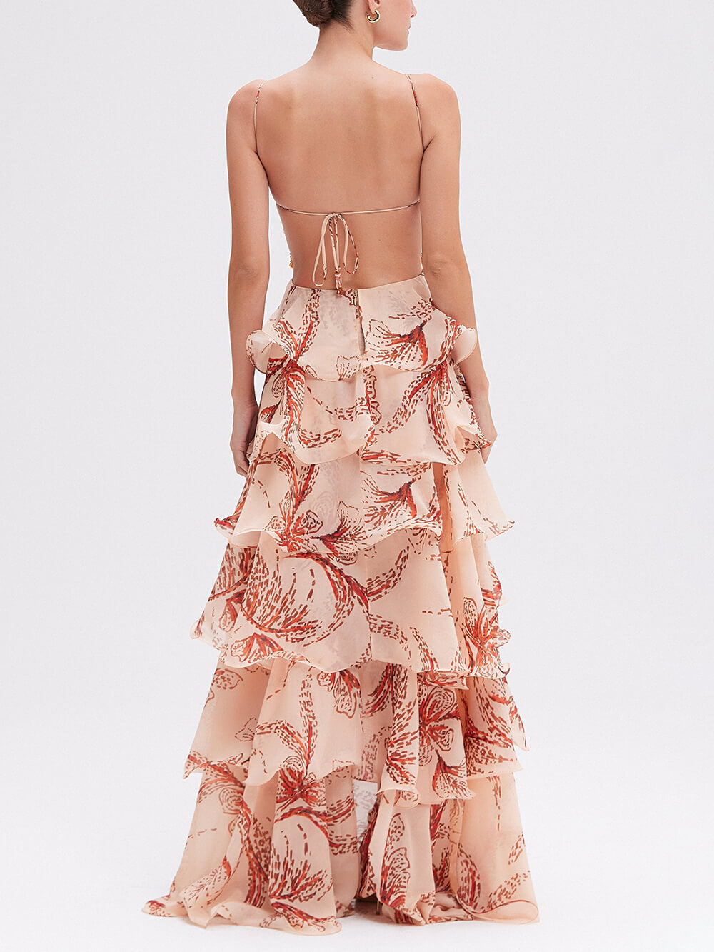 LA SCINTILLA | VESTIDO MAXI PAPILLON SIGNATURE