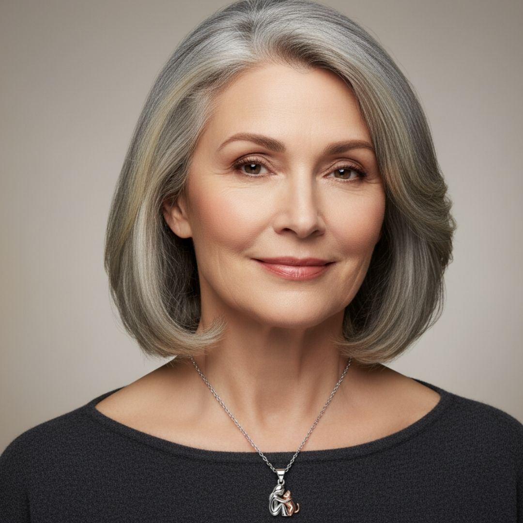 ALMA | COLGANTE DE CONEXIÓN EMOCIONAL EN ACABADO BICOLOR