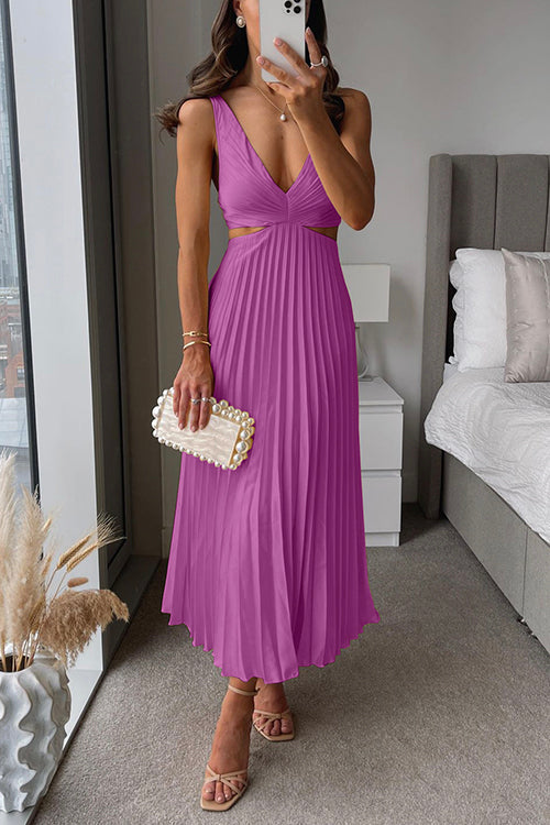 BELLEZA | VESTIDO PLISADO DE OCASIONES