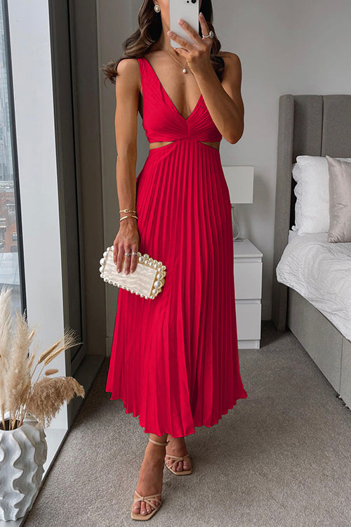 BELLEZA | VESTIDO PLISADO DE OCASIONES
