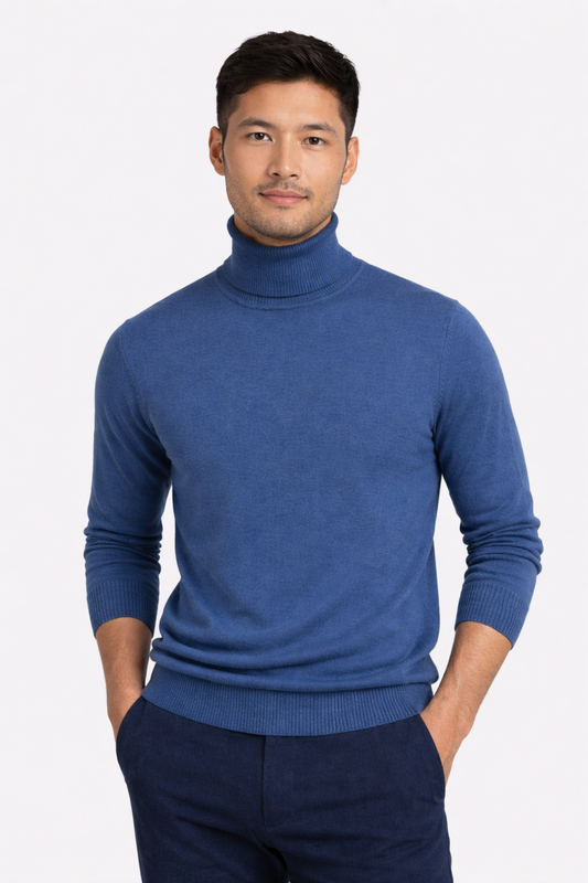 Jersey de cachemira premium para hombre