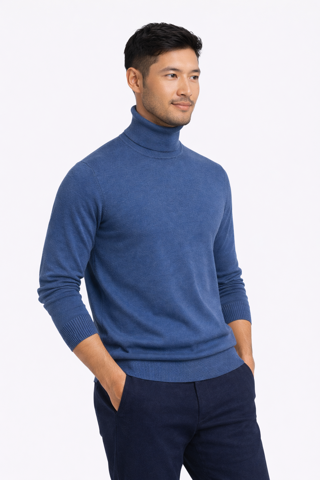 Jersey de cachemira premium para hombre