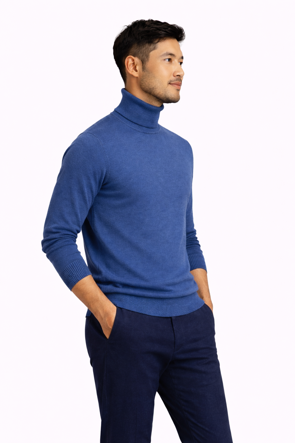 Jersey de cachemira premium para hombre