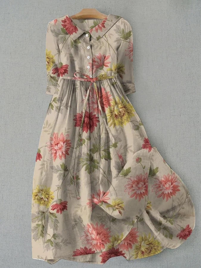 ESTELA | VESTIDO DELICADO CON FLORES SILVESTRES