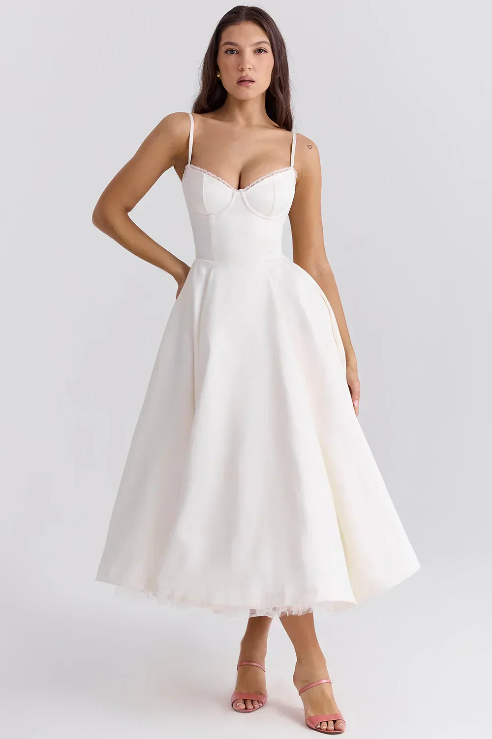 ARIELLE | VESTIDO MIDI DE LUJO