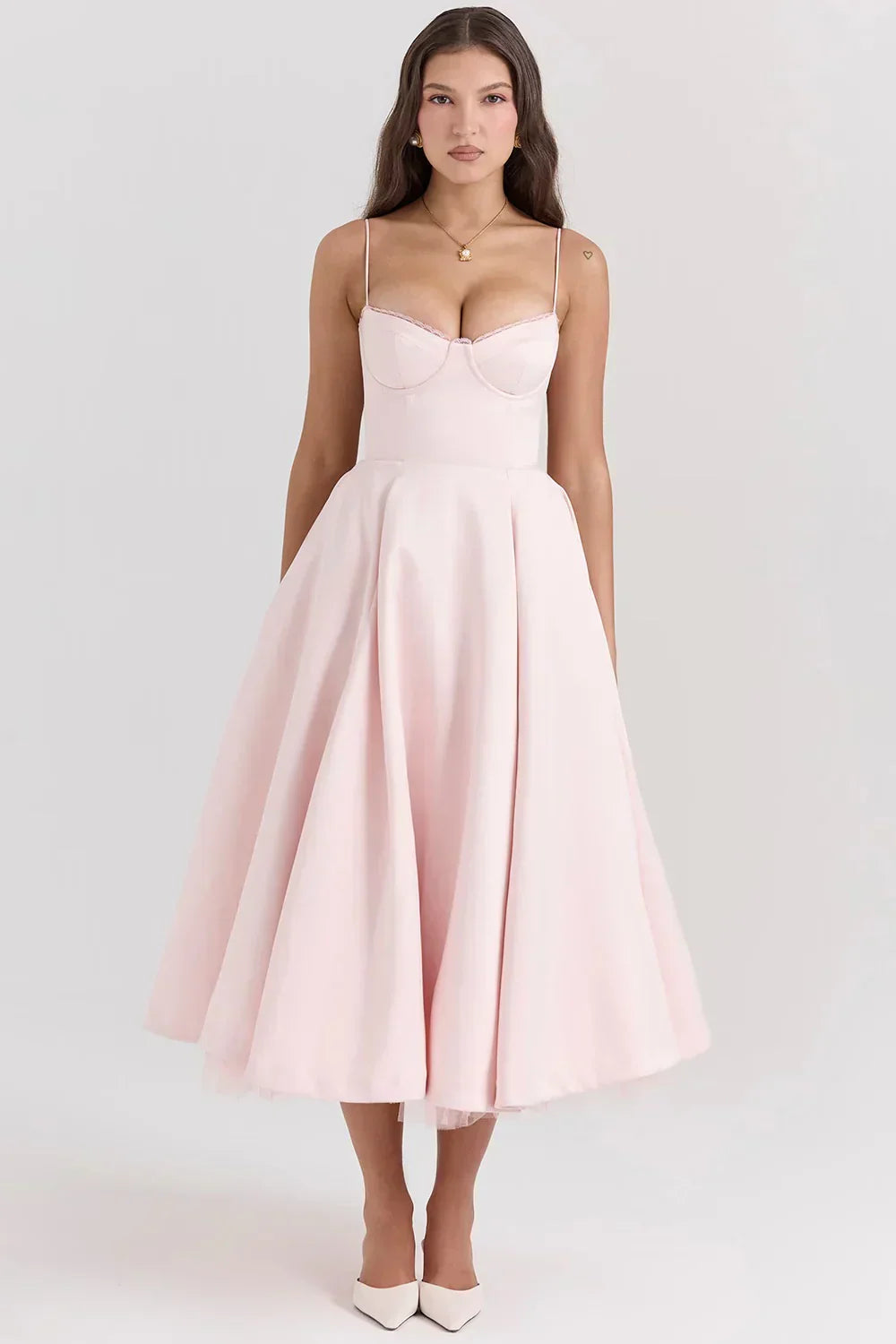 ARIELLE | VESTIDO MIDI DE LUJO