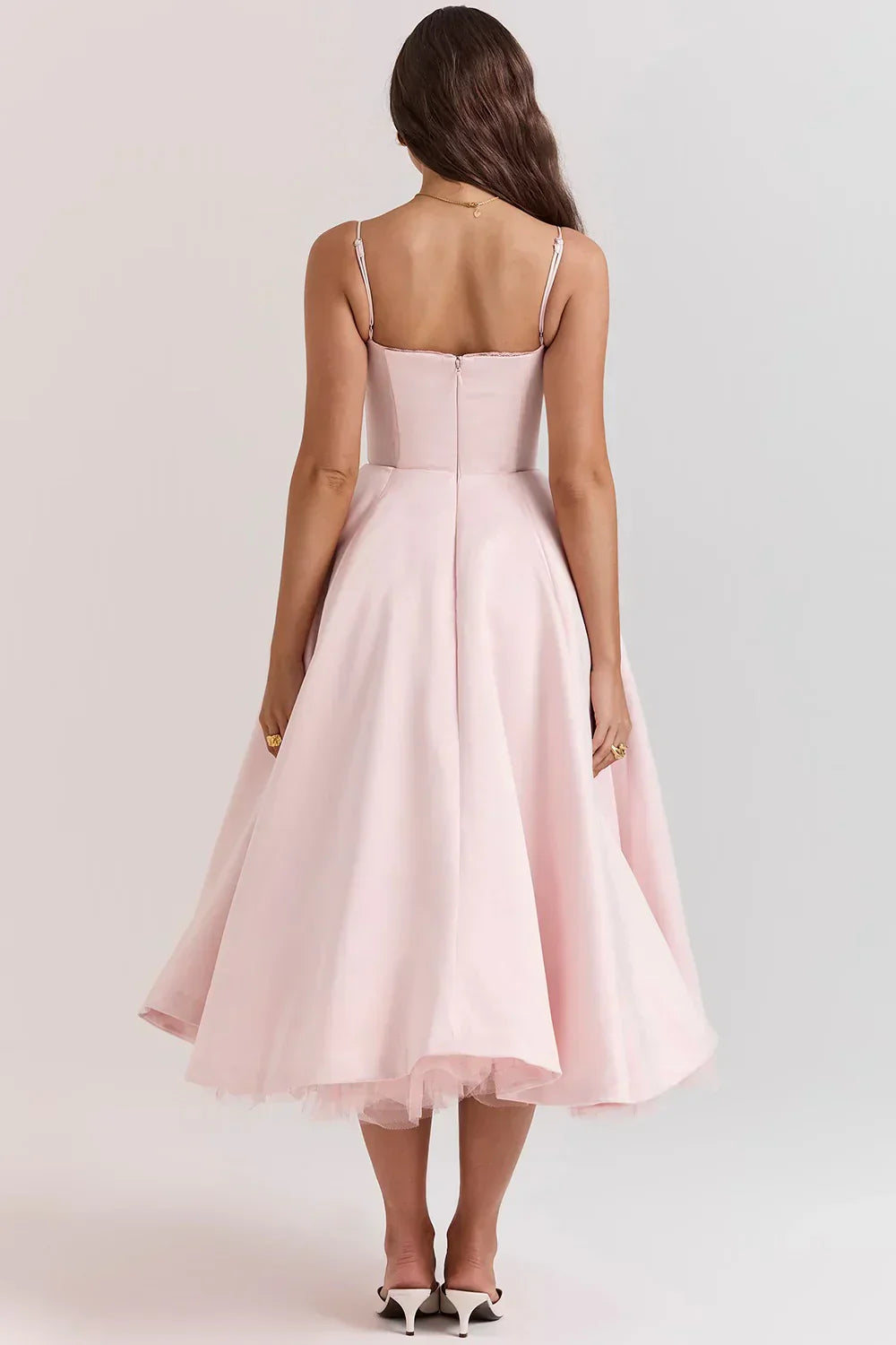 ARIELLE | VESTIDO MIDI DE LUJO