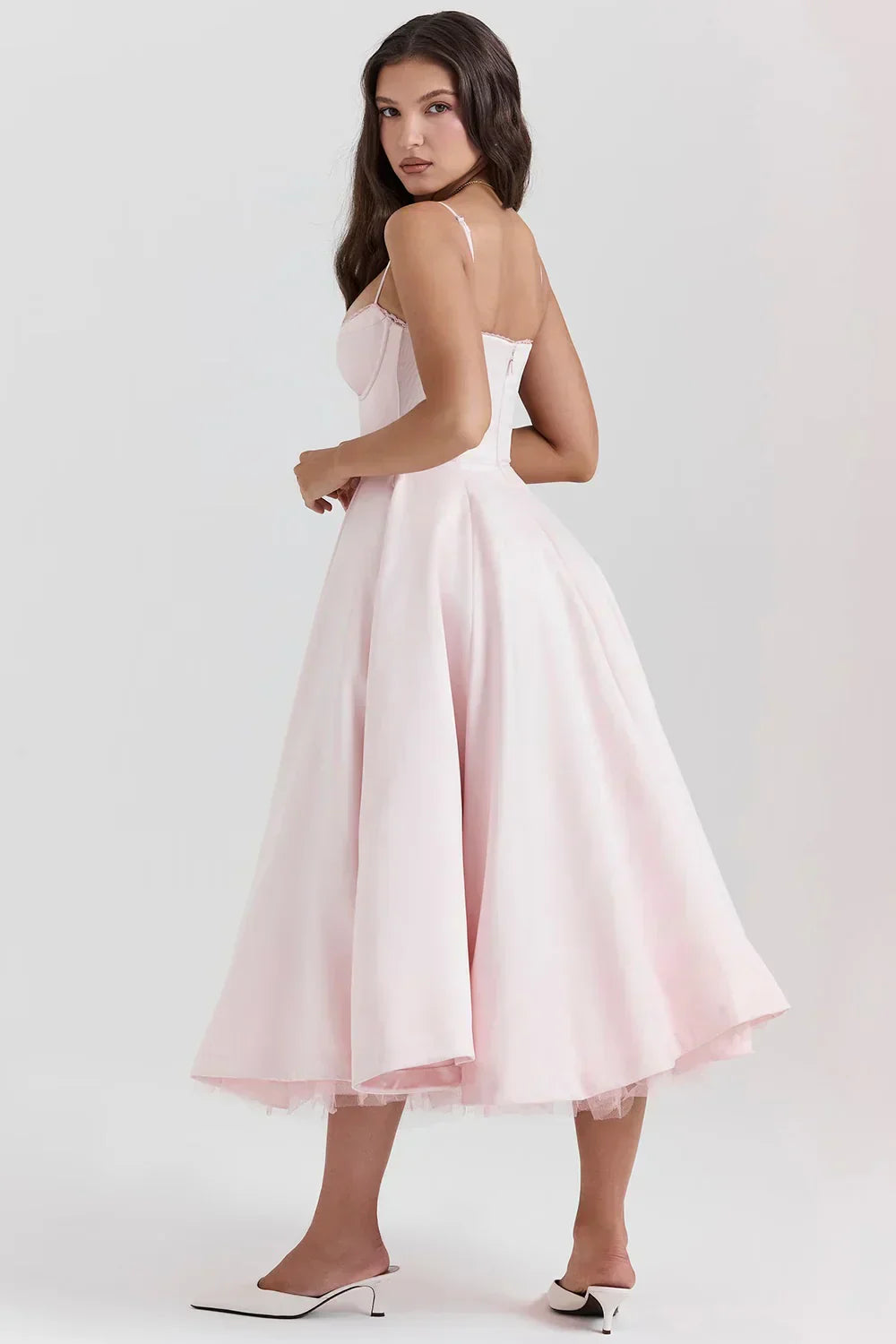 ARIELLE | VESTIDO MIDI DE LUJO