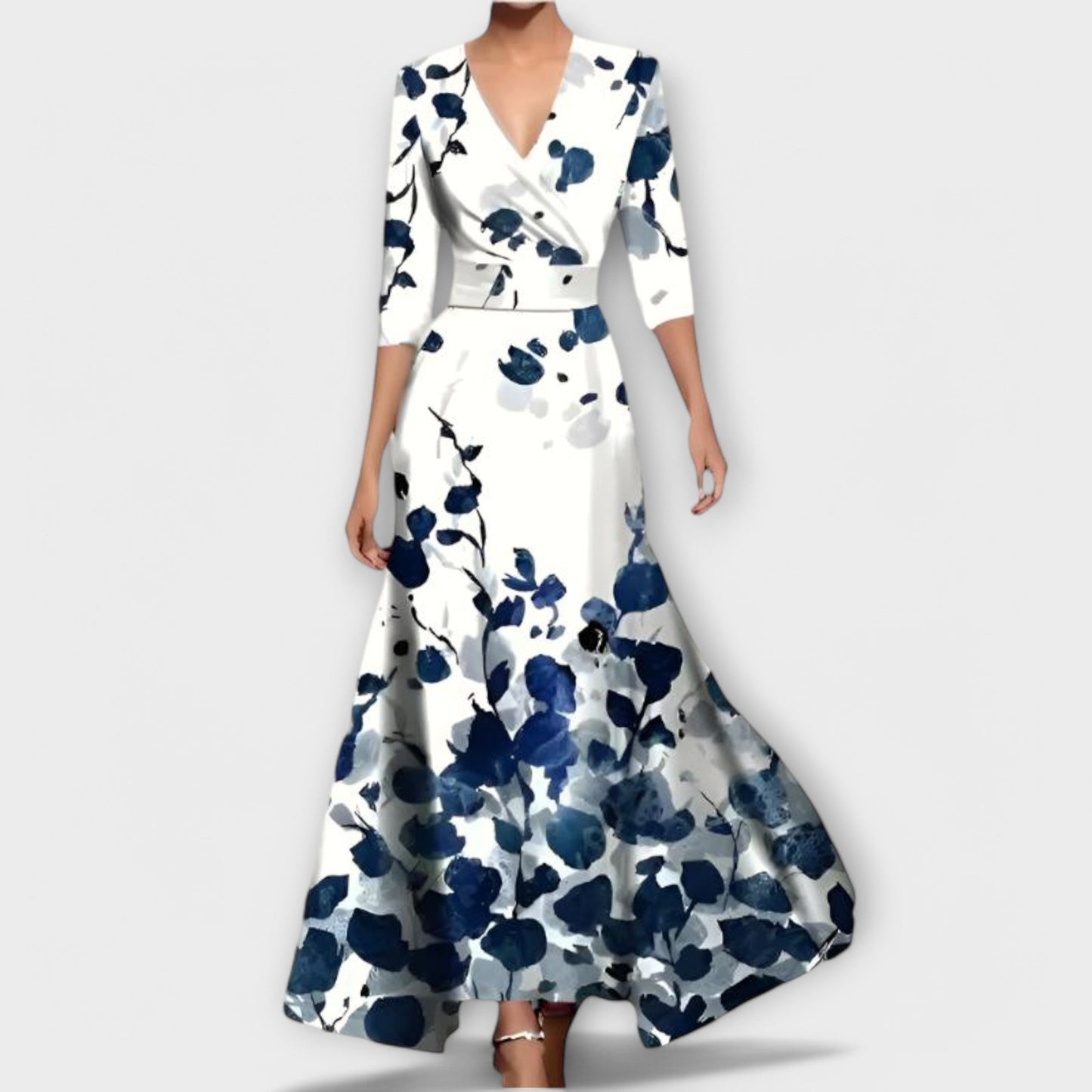 VERA | VESTIDO FLUIDO DE LÍNEA ELEGANTE Y MODERNA