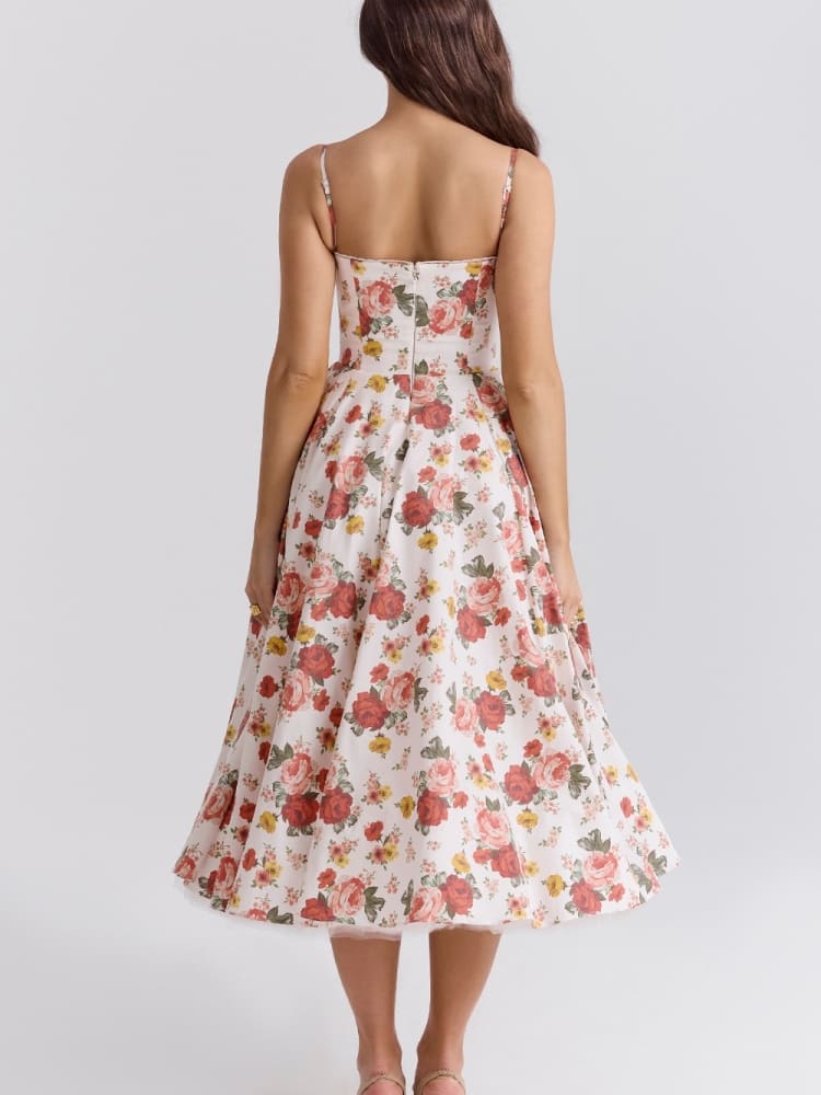 ARIELLE | VESTIDO MIDI DE LUJO