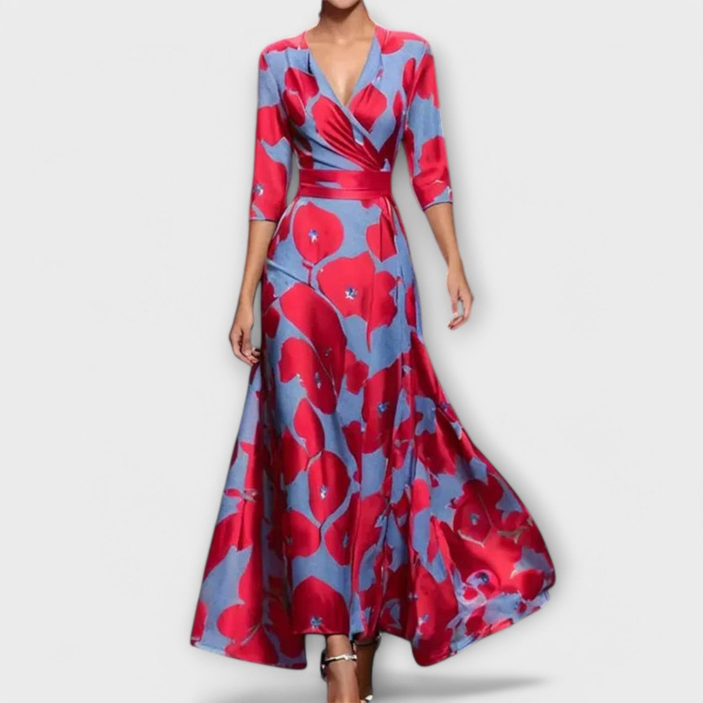 VERA | VESTIDO FLUIDO DE LÍNEA ELEGANTE Y MODERNA