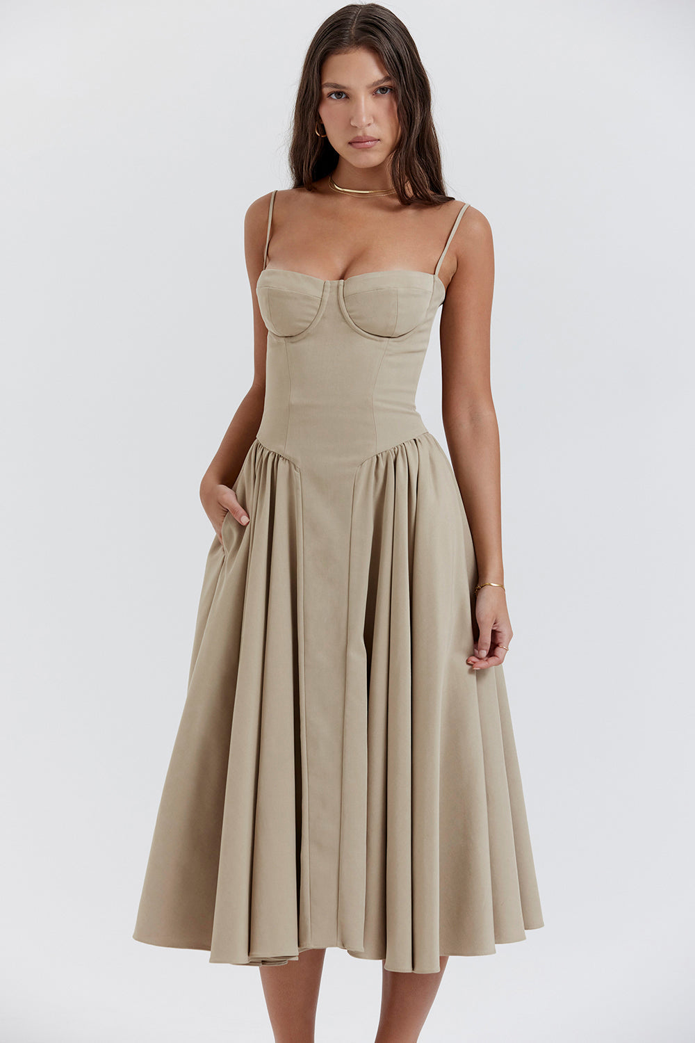 Roma | Vestido con corsé - Nuestra Joya