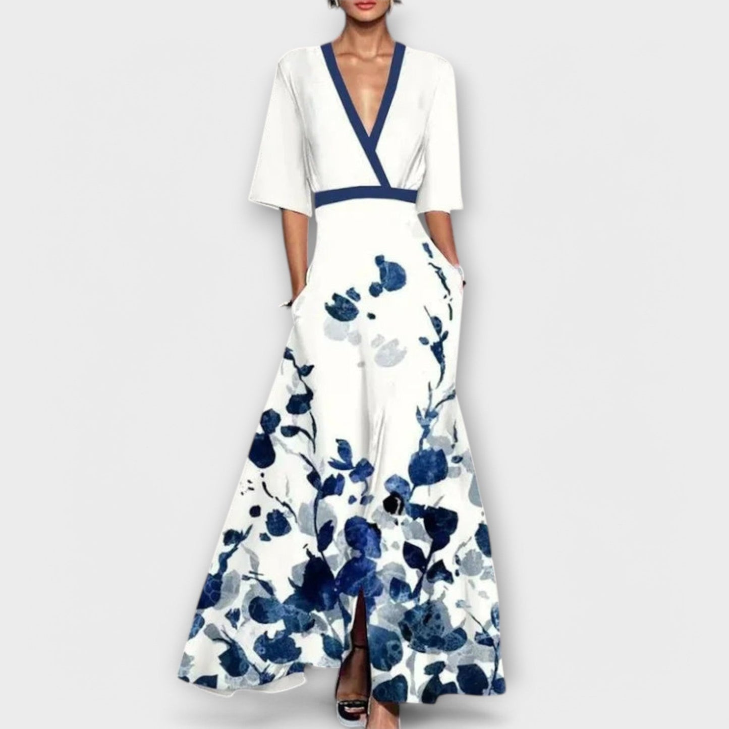 VERA | VESTIDO FLUIDO DE LÍNEA ELEGANTE Y MODERNA